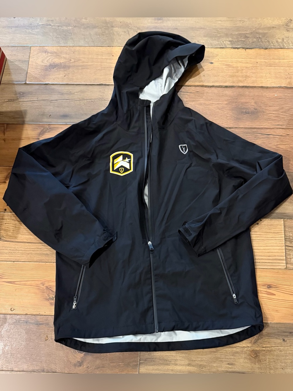 Adrenaline Lacrosse Shield West Coast Starz nylon & spandex hooded jacket
